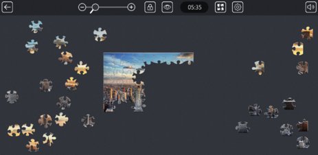 Microsoft Jigsaw - Screenshot